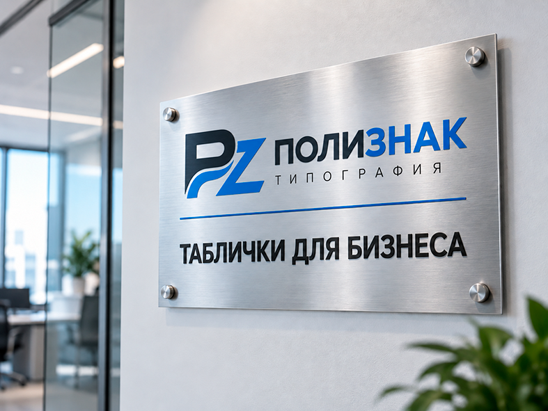 Офисная табличка ПОЛИЗНАК